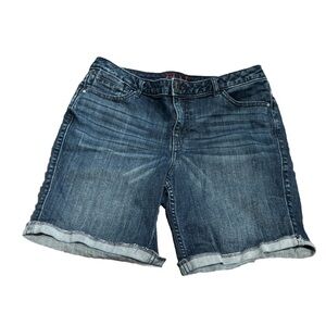 Elle Shorts Denim Blue Size 12